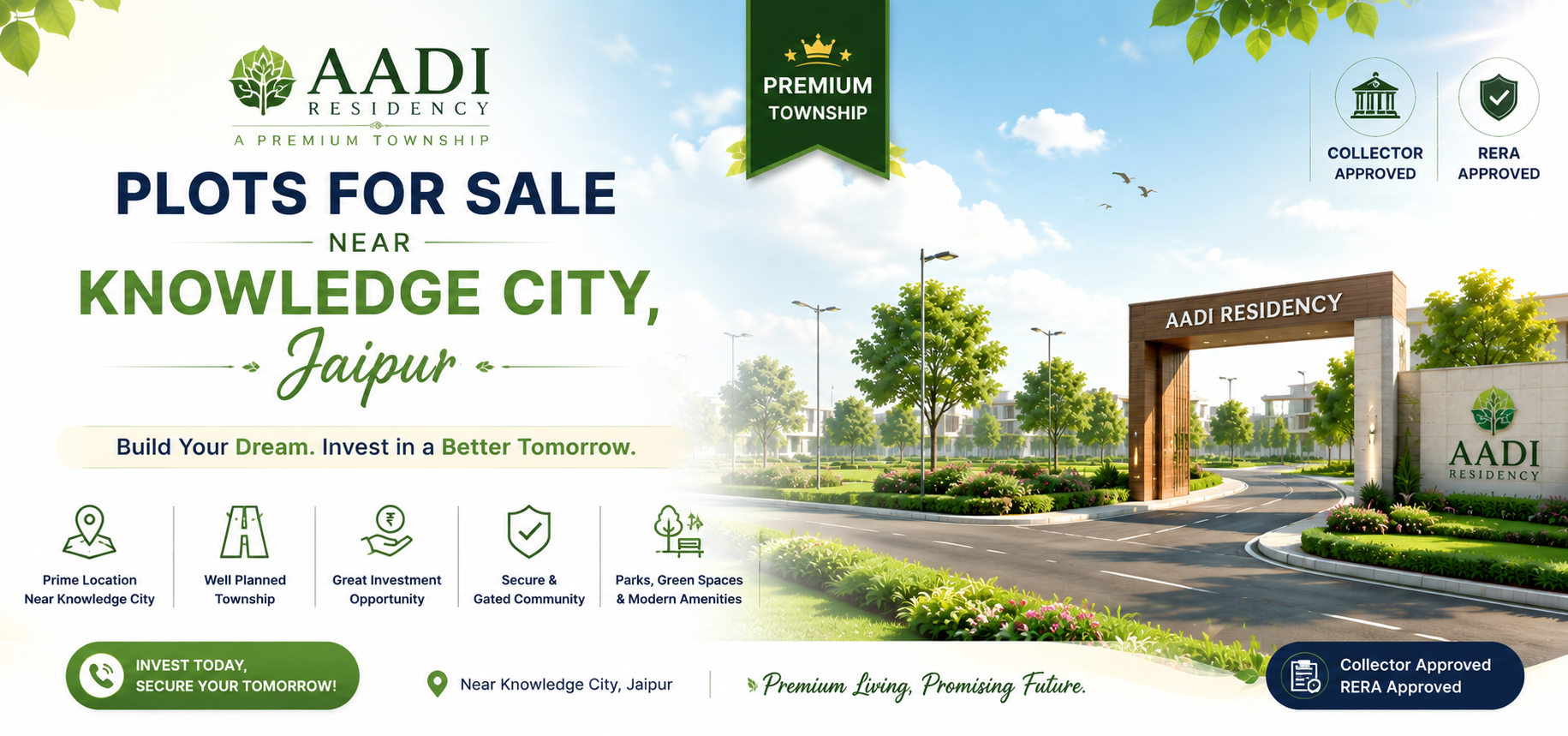 Aadi Residency - Plotbook | 9001882276