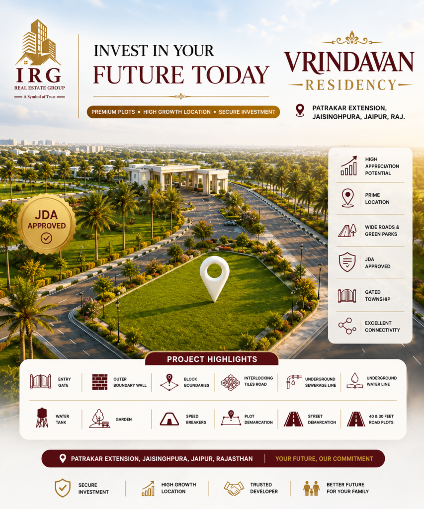 Vrindavan Residency Ajmer Road Jaipur - 9001882276