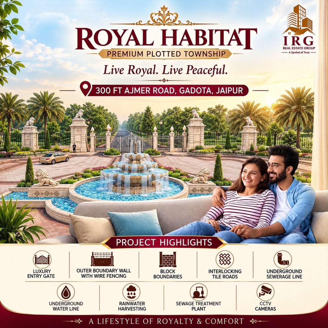 Royal Habitat Ajmer Road Jaipur - 9001882276